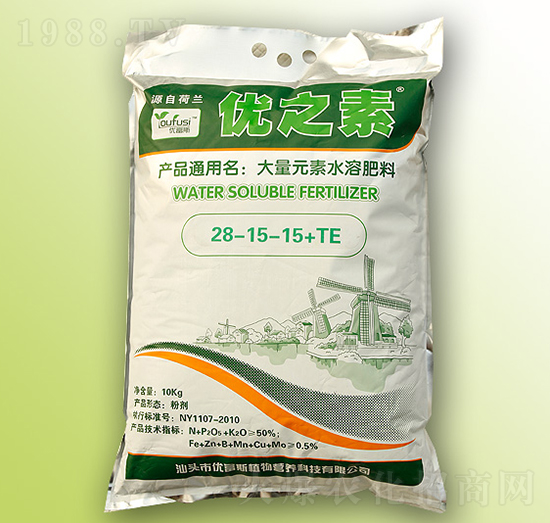 ����Ԫ��ˮ�ܷ���28-15-15+TE-��(y��u)֮��-��(y��u)��˹