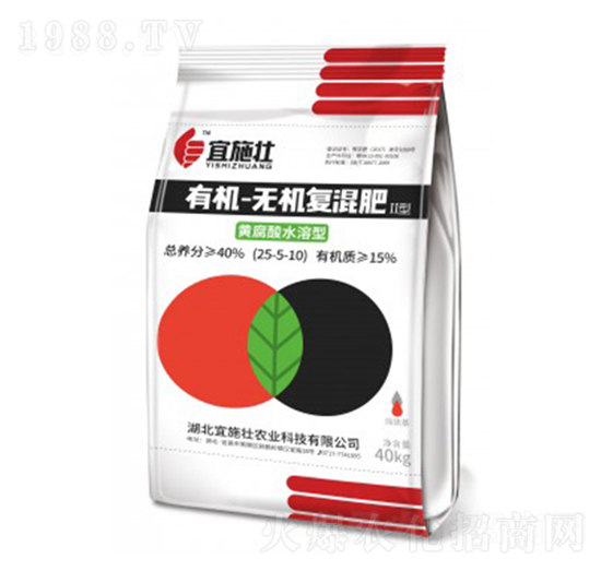 有機無機復混肥25-5-10-宜施壯