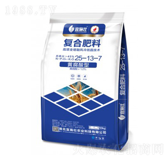 小麥配方復(fù)合肥25-13-7-宜施壯