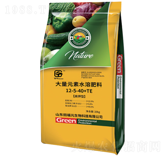 20kg����Ԫ��ˮ�ܷ���12-5-40+TE-��Ԫ����
