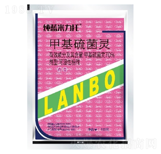 70%甲基硫菌靈WP-純藍米力托-一覽科技